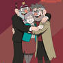 Veronica, Stan, and Ford Pines