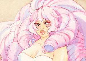 Watercolor Rose Quartz