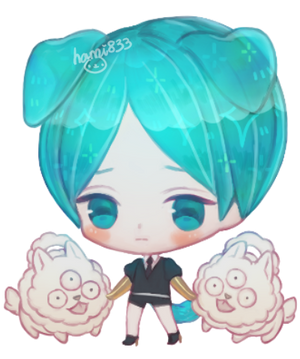 Chibi! Phosphophyllite by hammie-d