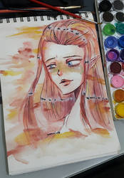 Noble Elf Watercolour