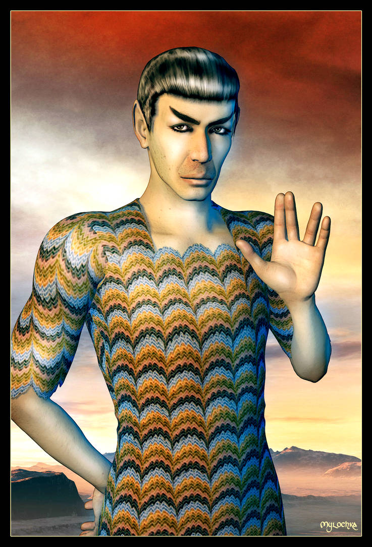 (Fanart) Spock as Surak - Mylochka - Star Trek: The Original Series ...