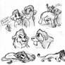 More Lion King Sketches