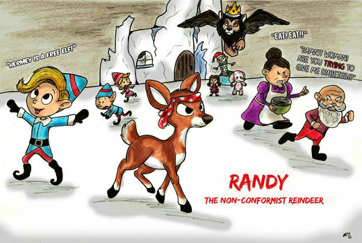 Randy the Non-Conformist Reindeer