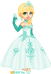 Cinderella's new dress