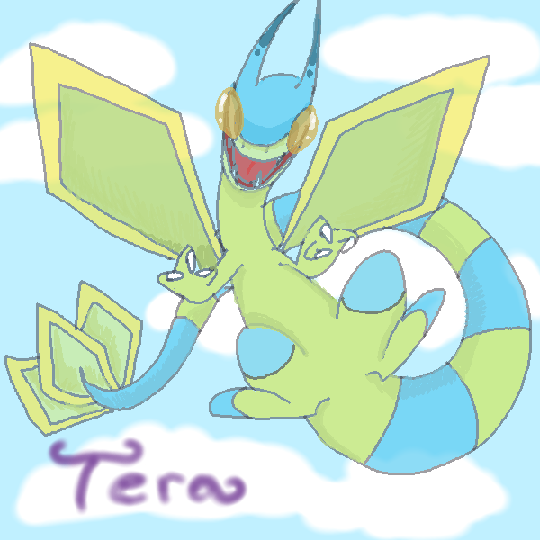 Tera the Flygon by redragonsushi on DeviantArt