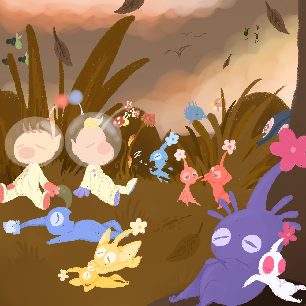 Pikmin 2: Lazy day