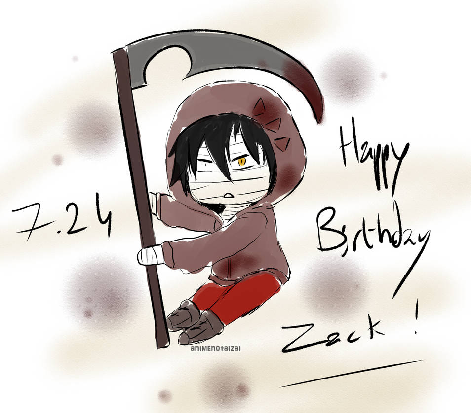 Zack birthday by animenotaizai on DeviantArt
