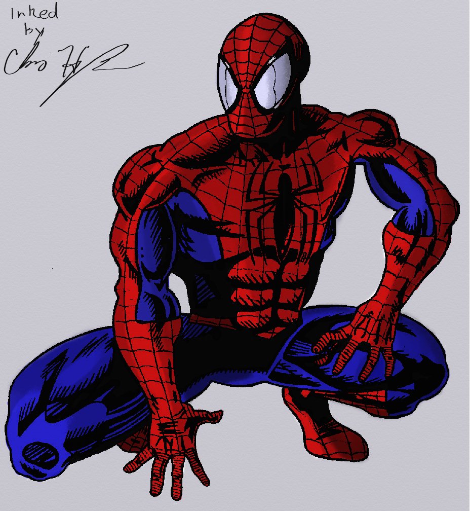 Spiderman Color fix