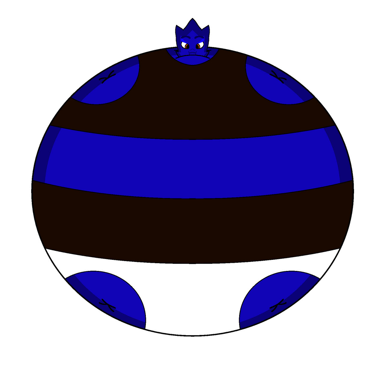 Ember Lumen blueberry inflation by Inflator2025 on DeviantArt