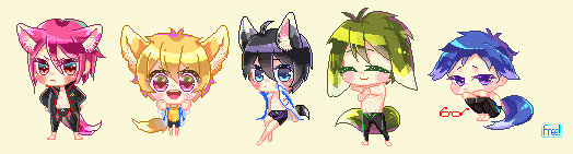 Free! Pixel Art