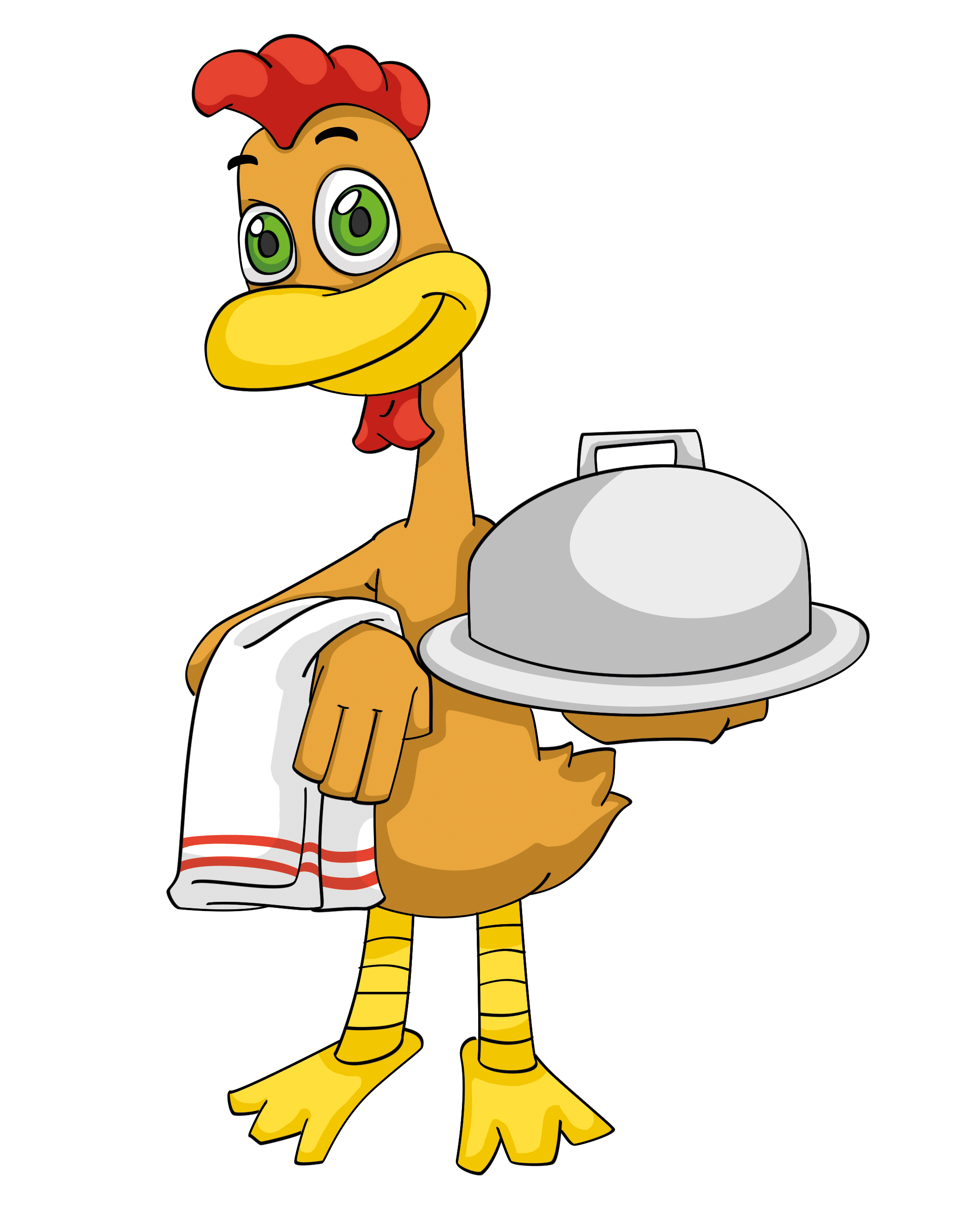 Waiter Chicken - Brown