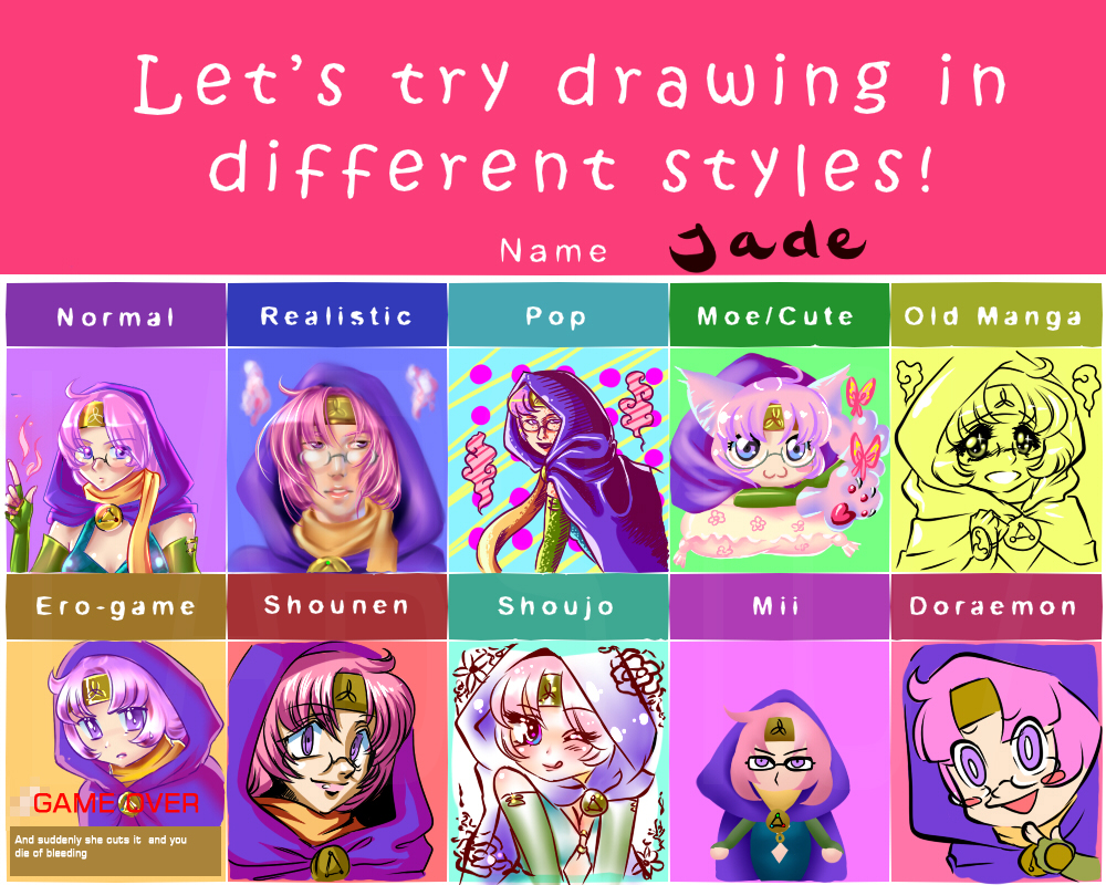 Pixiv Style Meme: Jade