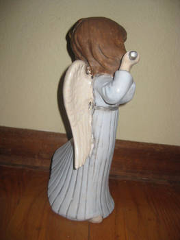 Ceramic Angel left side