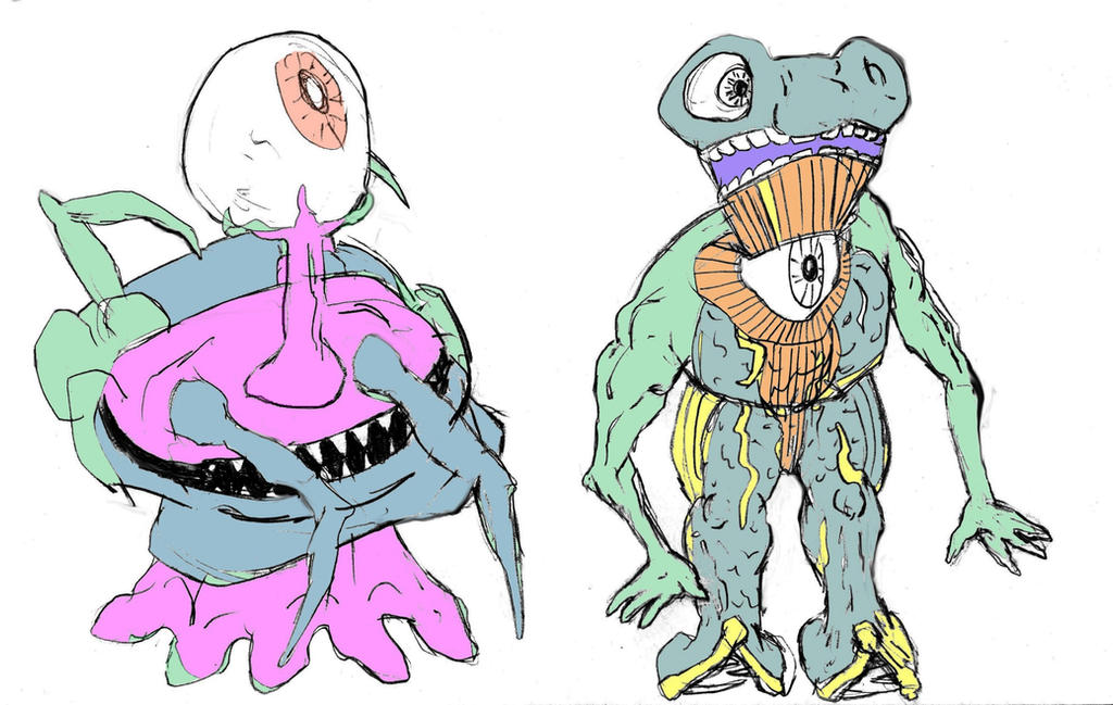 Aliens Rqacing Aliens 2 color by racingspoons on DeviantArt