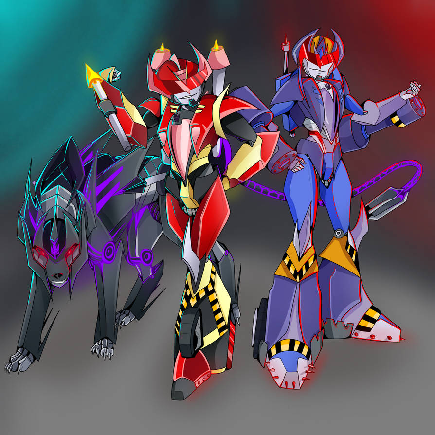 Transformers Prime Ravage, Frenzy and Rumble by OhnoOhnoHearSheComes on ...