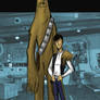 han solo and chewbacca