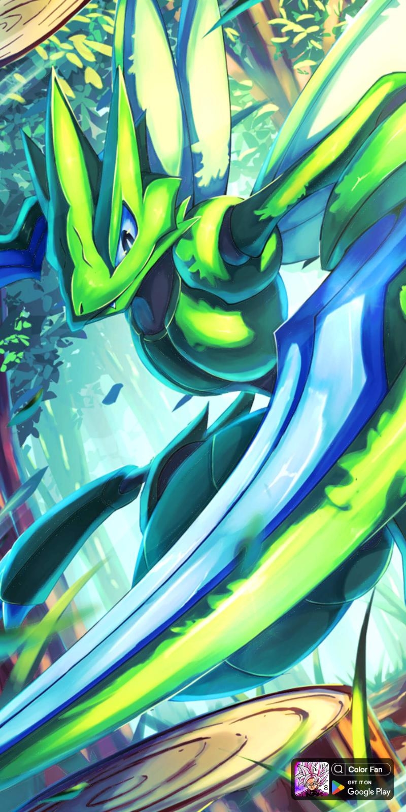 Scyther By Pokesquidhc96et On DeviantArt scyther-by-pokesquidhc96et-on-deviantart