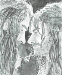 Thorin and Kili (movie moments)