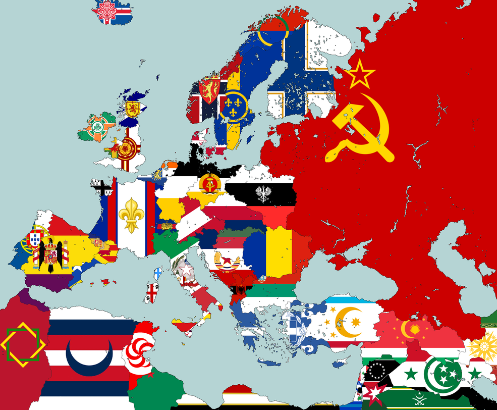 Fake European Map Alternate European Maps since 1989 by MoldaviaballGeneral on DeviantArt