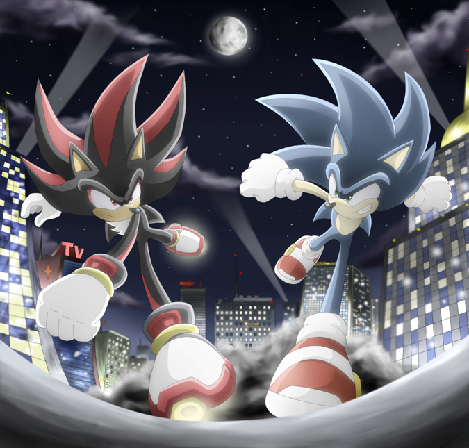 Sonic vs Shadow