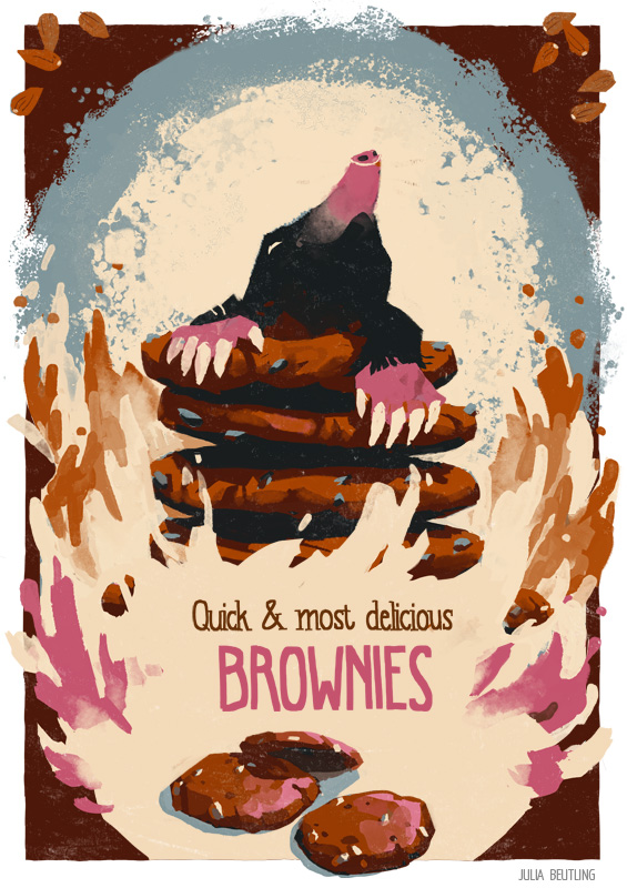 Poster with no Animal: Brownies