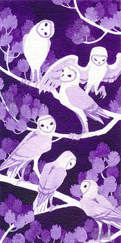 Tiny Inklings - Owl Tree