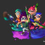 Smashified x Splatoon Illustration