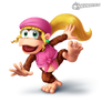 Dixie Kong Smashified Transparent