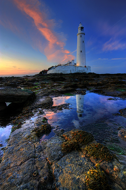 Evening at the lighthouse