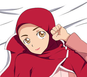 hijab - face gen
