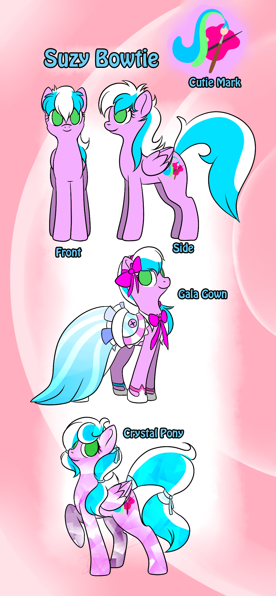 = Suzy Bowtie Reference Sheet =