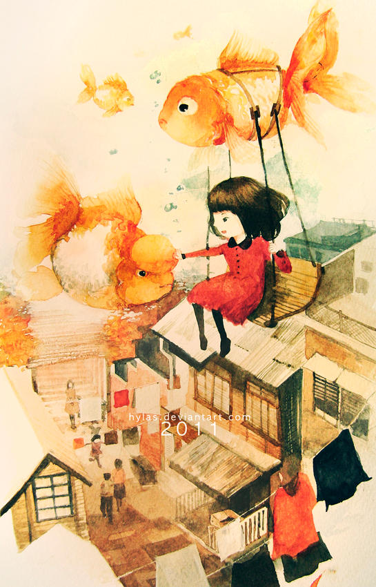 Flying With the Goldfish