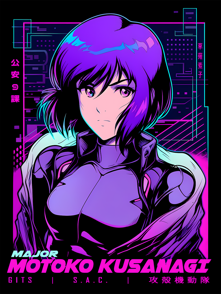 Major Motoko Kusanagi by NeonOverdrive on DeviantArt
