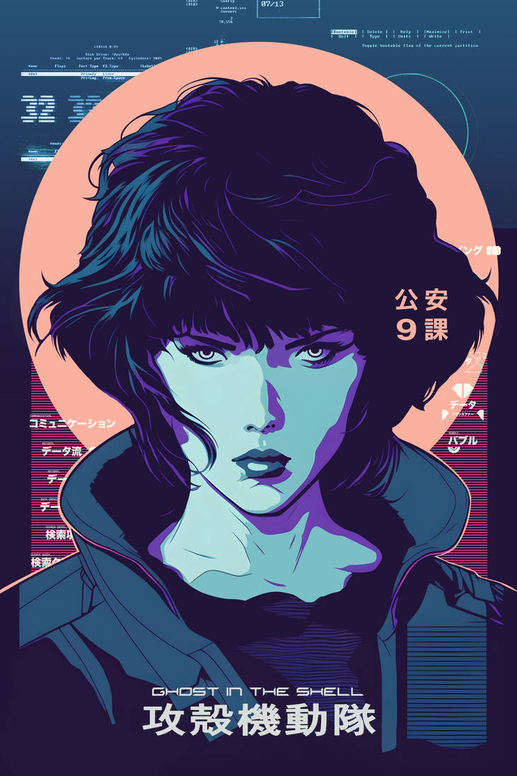Ghost In The Shell - Major Motoko Kusanagi by NeonOverdrive on DeviantArt