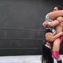 Intergender tombstone piledriver