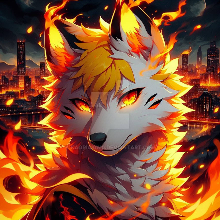 Open Adoptable Ai Anime Animals Fire Wolf By Kaoriai0w0 On Deviantart Open Adoptable Ai Anime Animals Fire Wolf By Kaoriai0w0 On Deviantart