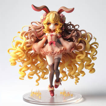 [OPEN] Adoptable AI Anime 3D Figure #0067