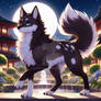 [CLOSED] Adoptable AI Anime Animals - Dark Wolf