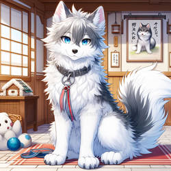 [CLOSE] Adoptable AI Anime Animals - Domestic Wolf