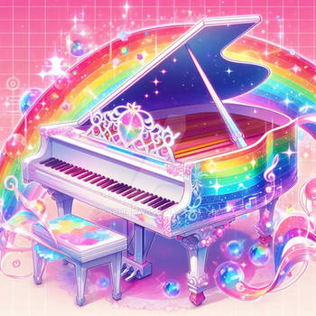 [OPEN] Adoptable AI Instrument - Rainbow Piano