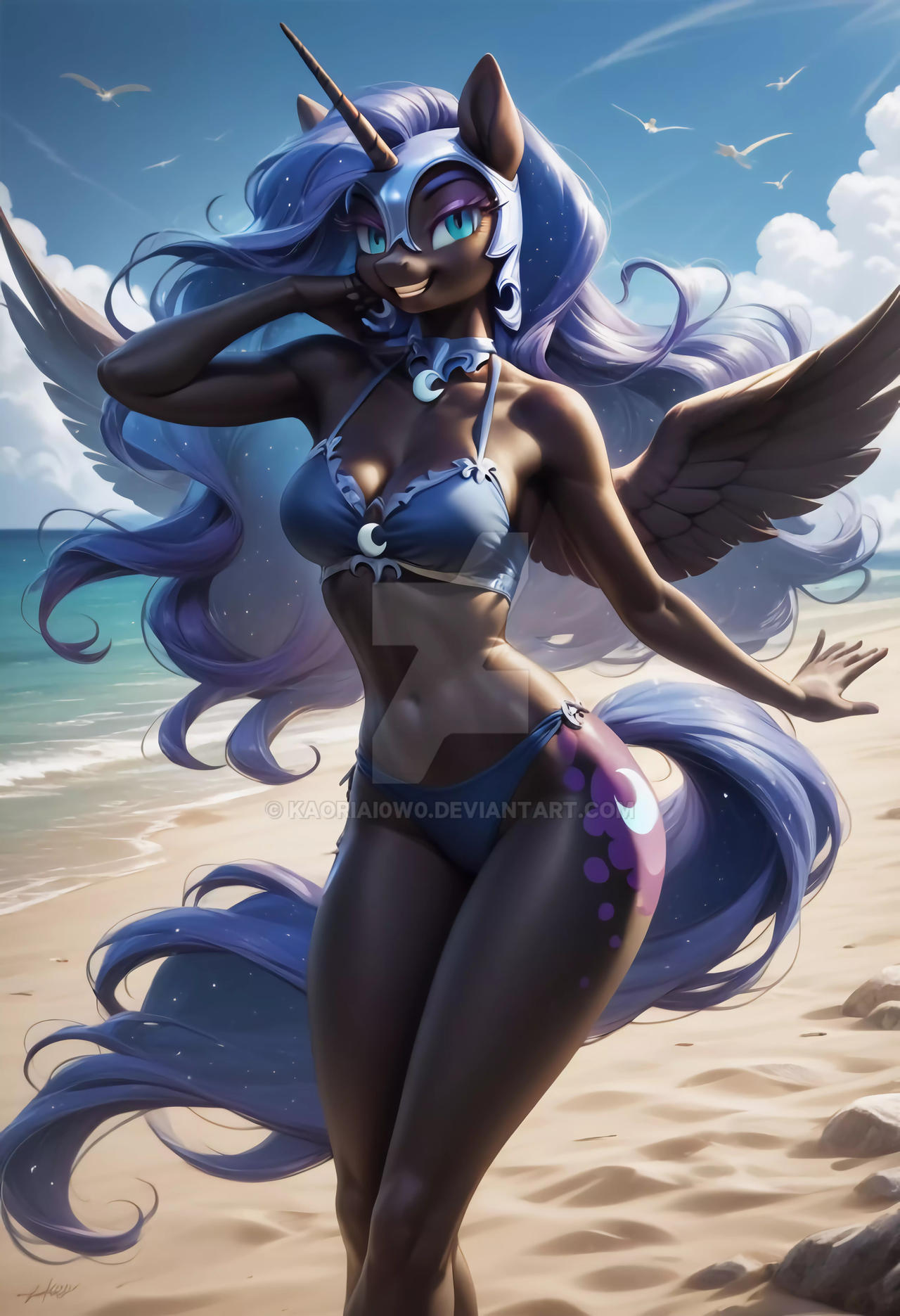 CLOSED Nightmare Moon Bikini Anthro AI Adoptable By KaoriAi0w0 On closed-nightmare-moon-bikini-anthro-ai-adoptable-by-kaoriai0w0-on