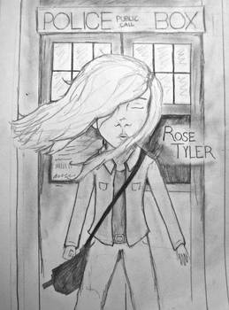 The Tardis And Rose From Turn Left