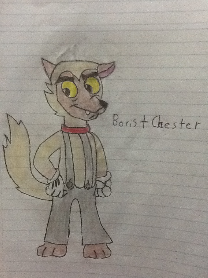 buster (Boris and Chester fusion)