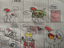 Bloody Bunny x Ash 2- Mini Comic