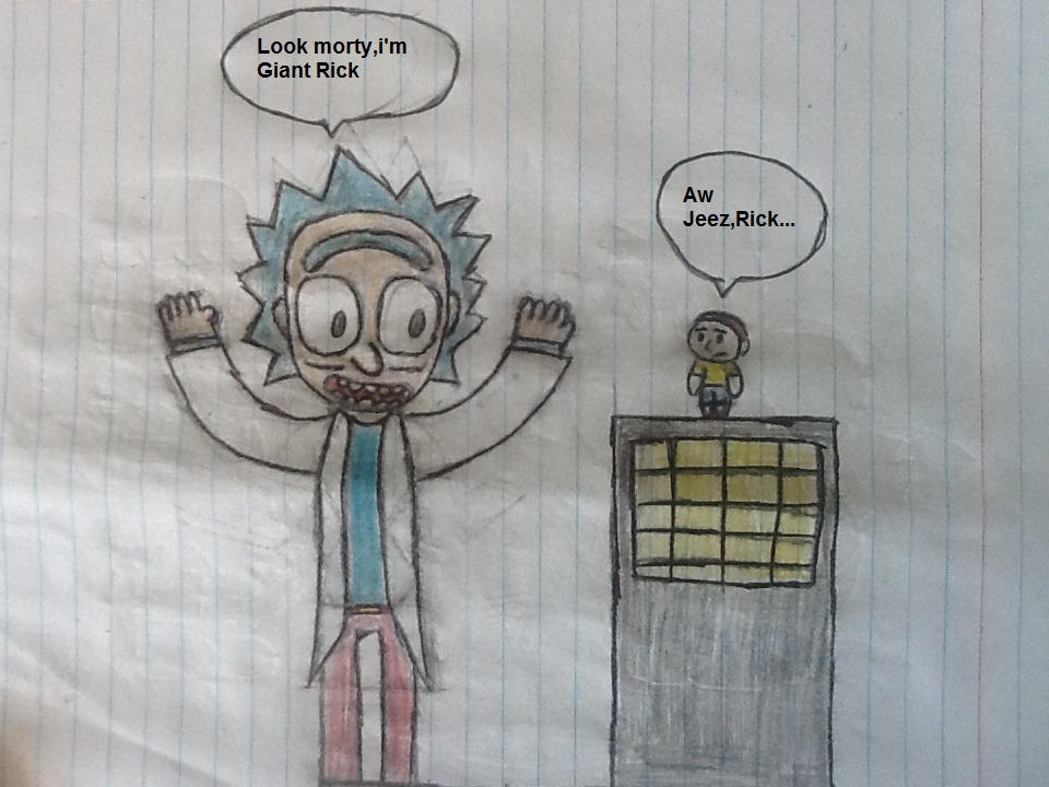 Request - Giant Rick by TheMasterFlippy on DeviantArt