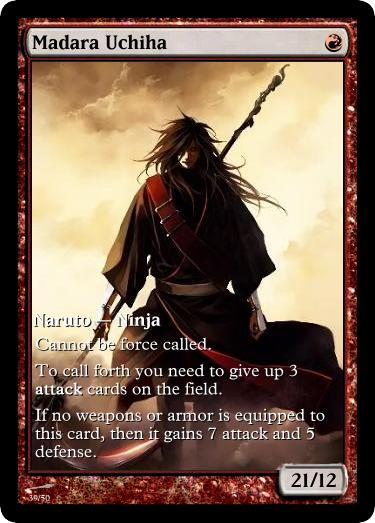 Anime TCG: Madara Uchiha