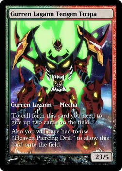 Anime TCG: Gurren Lagann Tengen Toppa