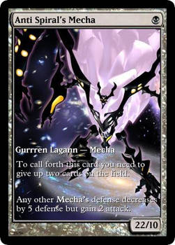 Anime TCG: Anti Spiral's Mecha