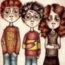 Harry, Ron and Hermione