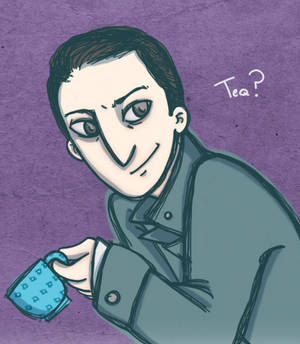 Holmes offers you tea